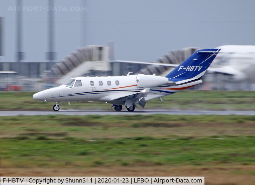 F-HBTV, 2016 Cessna 525 Citation M2 C/N 525-0918, Landing rwy 14R