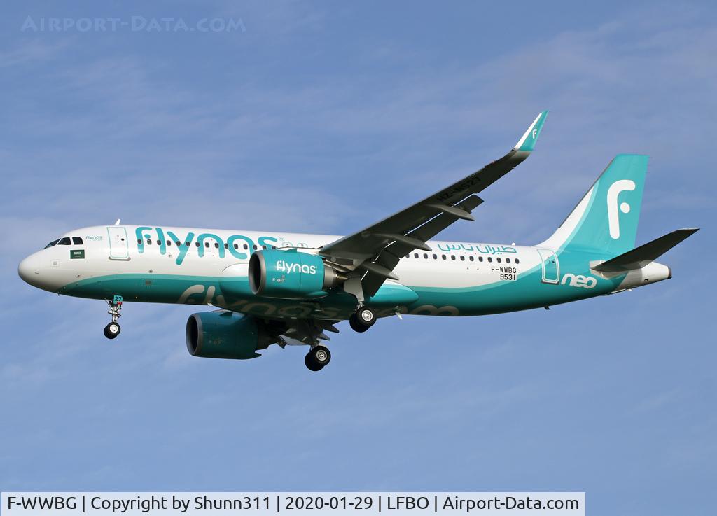 F-WWBG, 2020 Airbus A320-251N C/N 9531, C/n 9531 - To be HZ-NS27