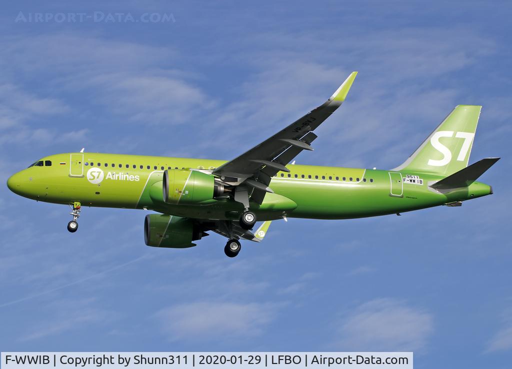 F-WWIB, 2020 Airbus A320-271N C/N 9511, C/n 9511 - To be VP-BVJ