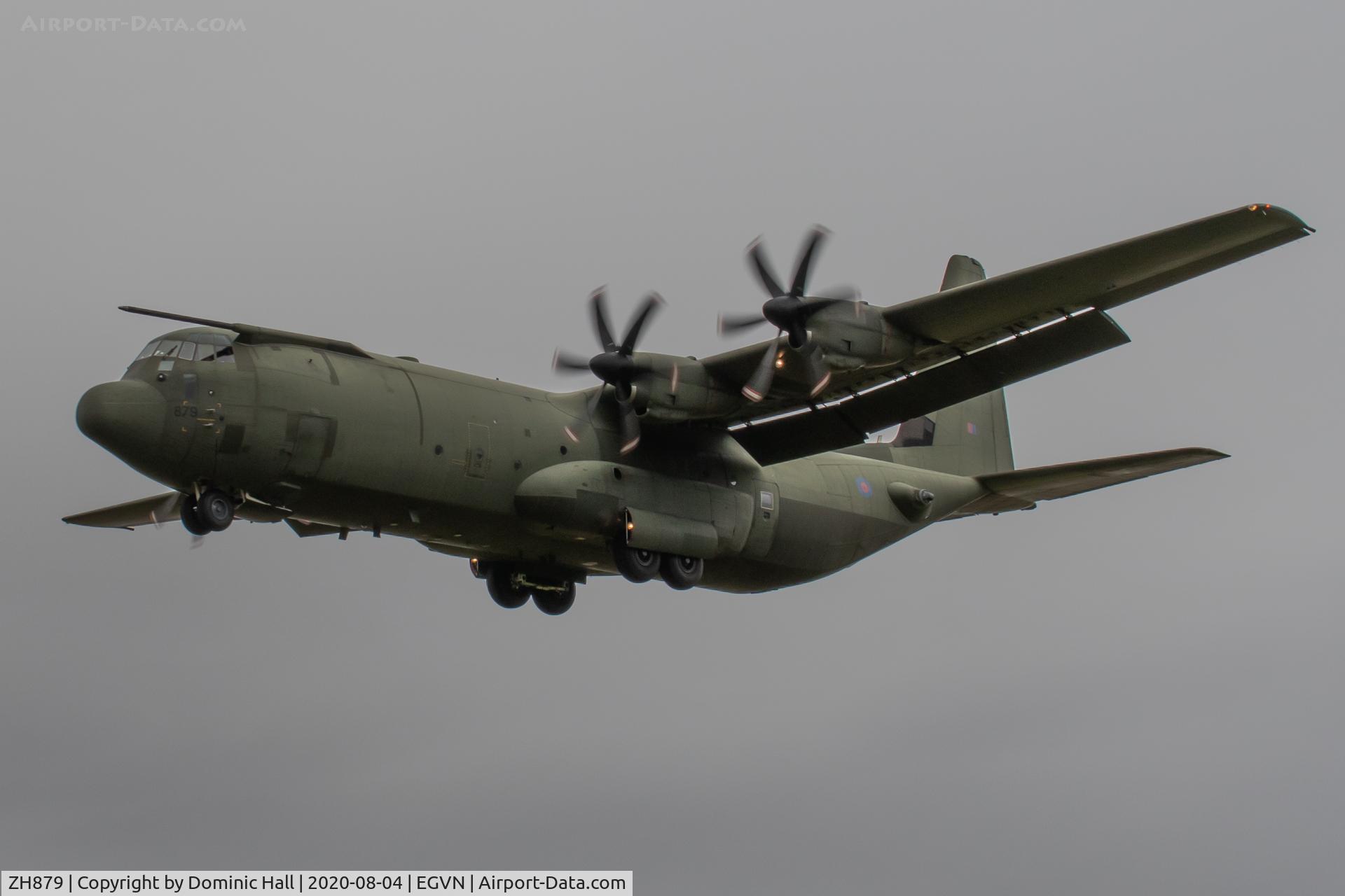 ZH879, 1998 Lockheed Martin C-130J-30 Hercules C.4 C/N 382-5463, BZZ 04-08-20