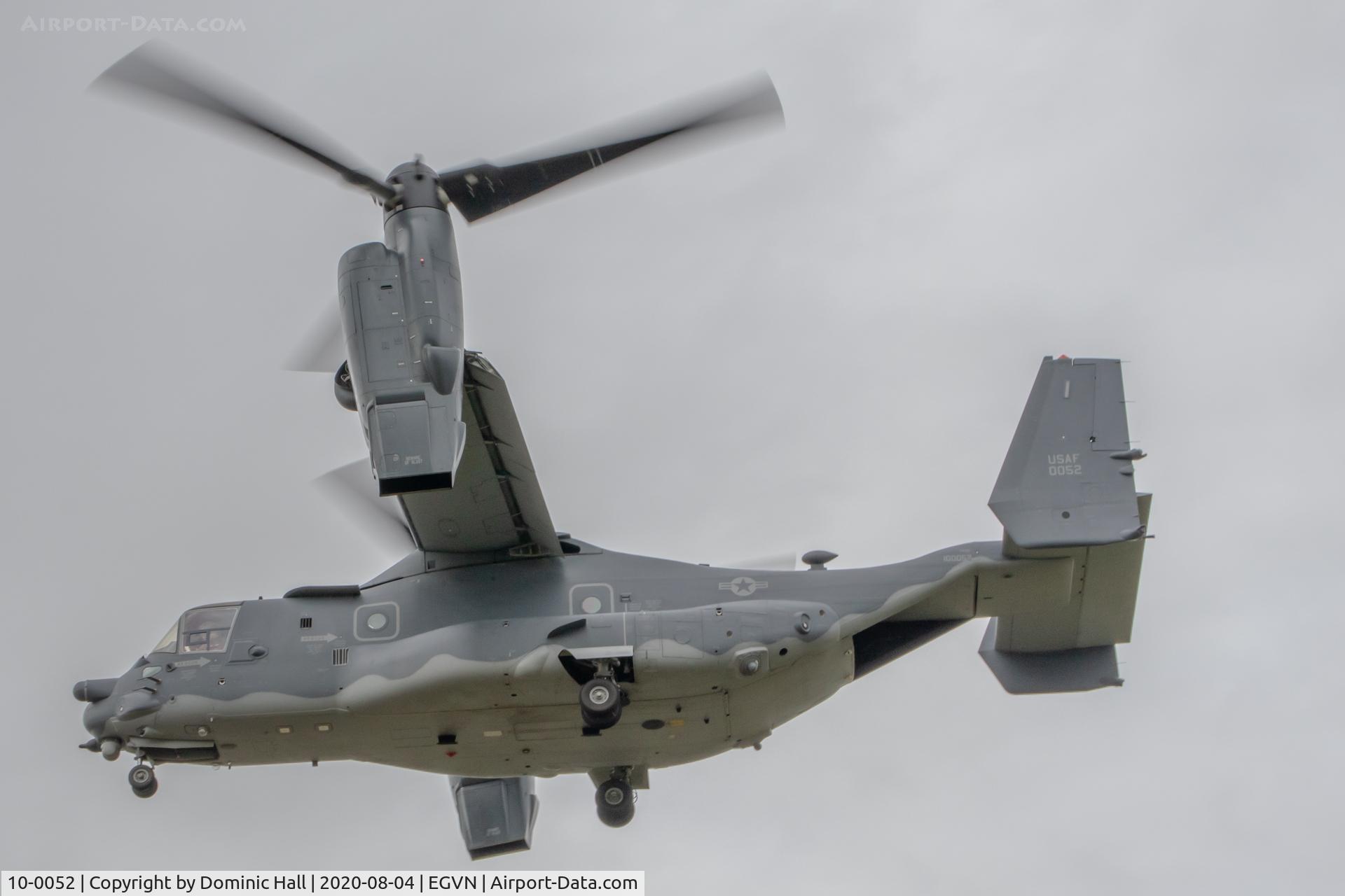 10-0052, 2010 Bell-Boeing CV-22B Osprey C/N D1028, BZZ 04-08-20