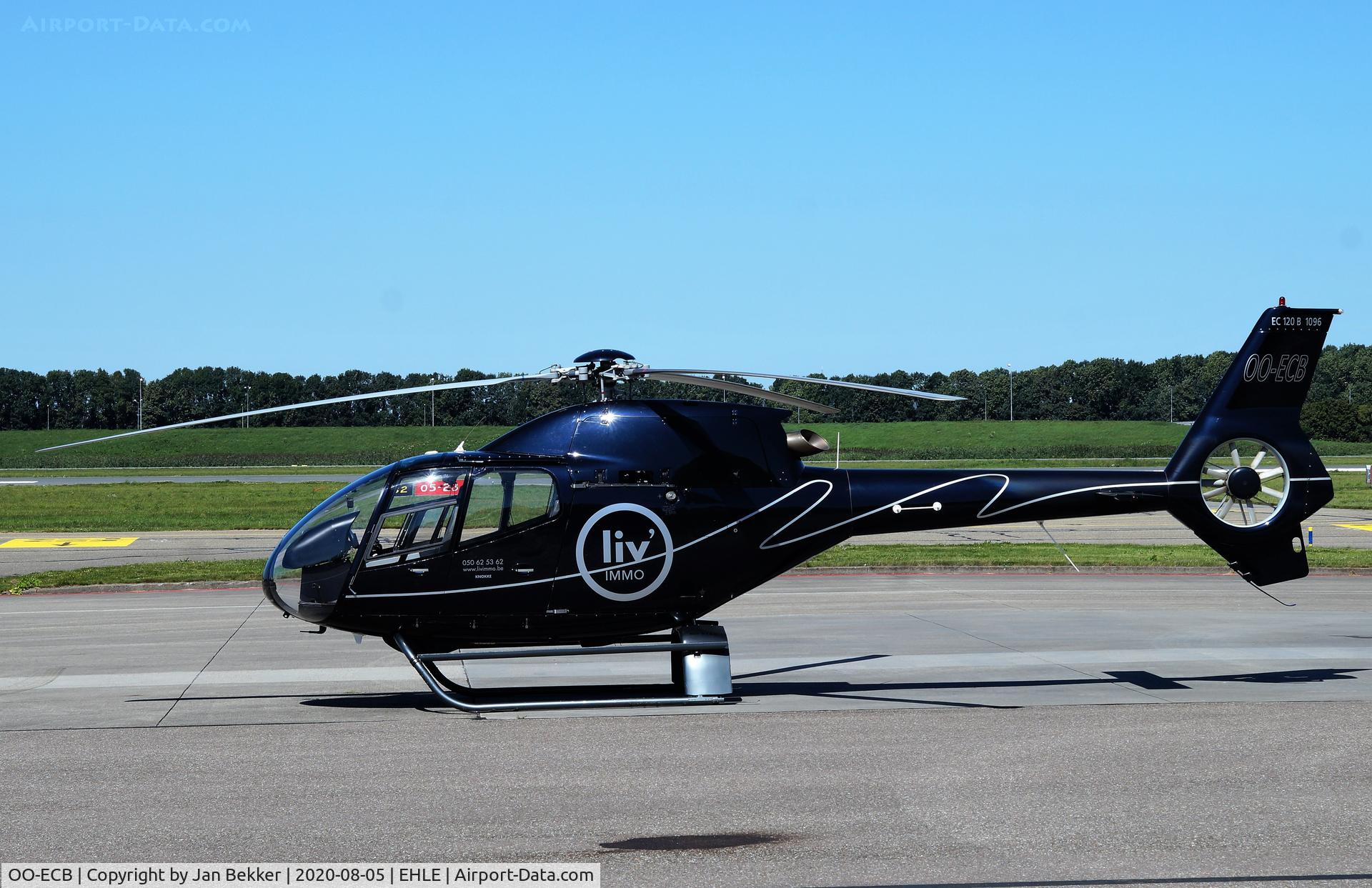 OO-ECB, 2000 Eurocopter EC-120B Colibri C/N 1096, Lelystad Airport