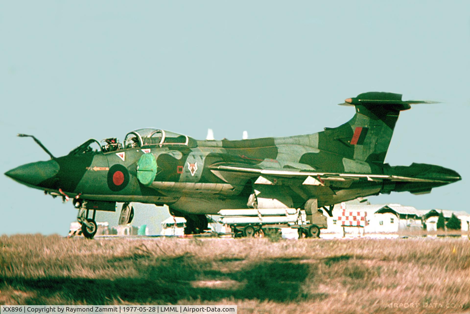 XX896, 1975 Hawker Siddeley Buccaneer S.2B C/N B3-01-75, Hawker Siddeley Buccaneer XX896 of No12 Sqdn Royal Air Force