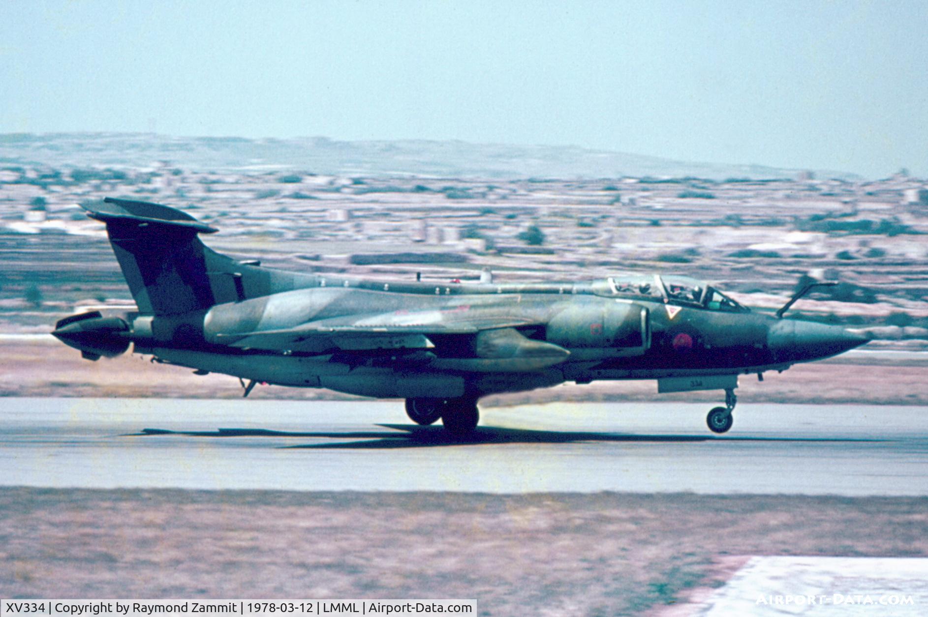 XV334, 1967 Hawker Siddeley Buccaneer S.2B C/N B3-12-66, Hawker Siddeley Buccaneer XV334 Royal Air Force