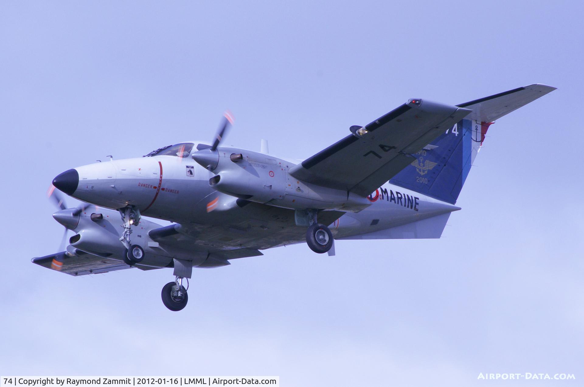 74, Embraer EMB-121AN Xingu C/N 121074, Embraer EMB-121AN Xingu 74 French Navy