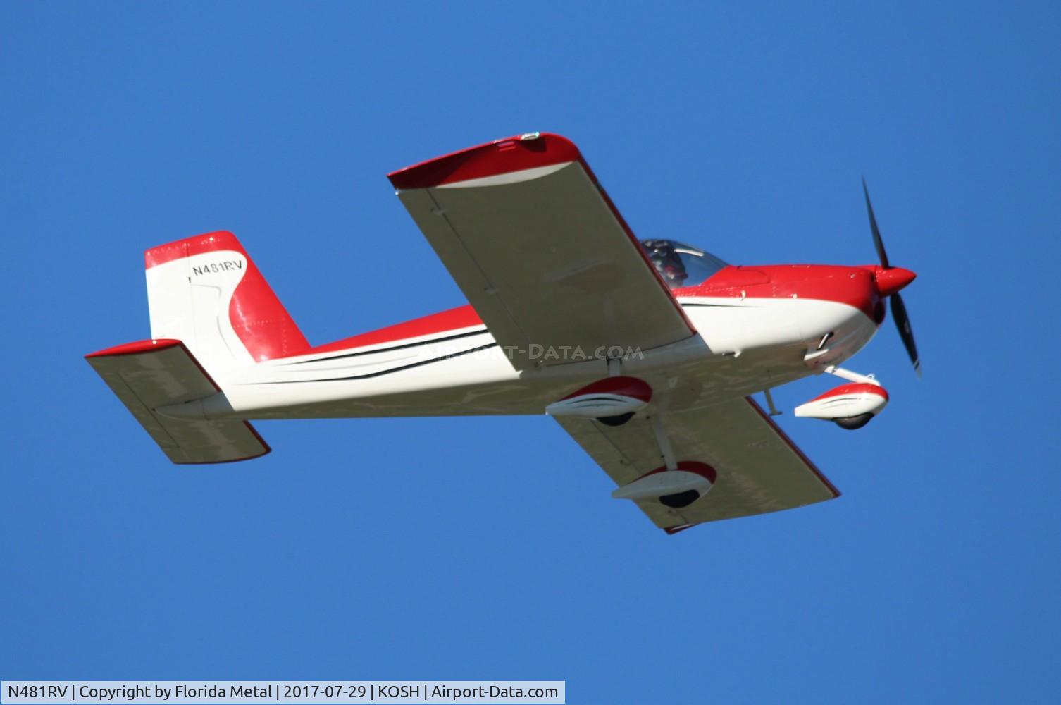 N481RV, 2012 Vans RV-12 C/N 120481, OSH 2017