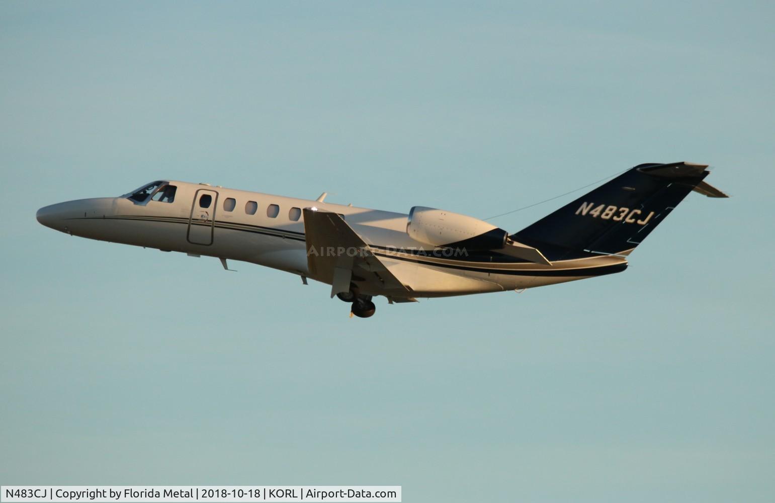 N483CJ, 2015 Cessna 525B CitationJet CJ3+ C/N 525B-0483, NBAA 2018