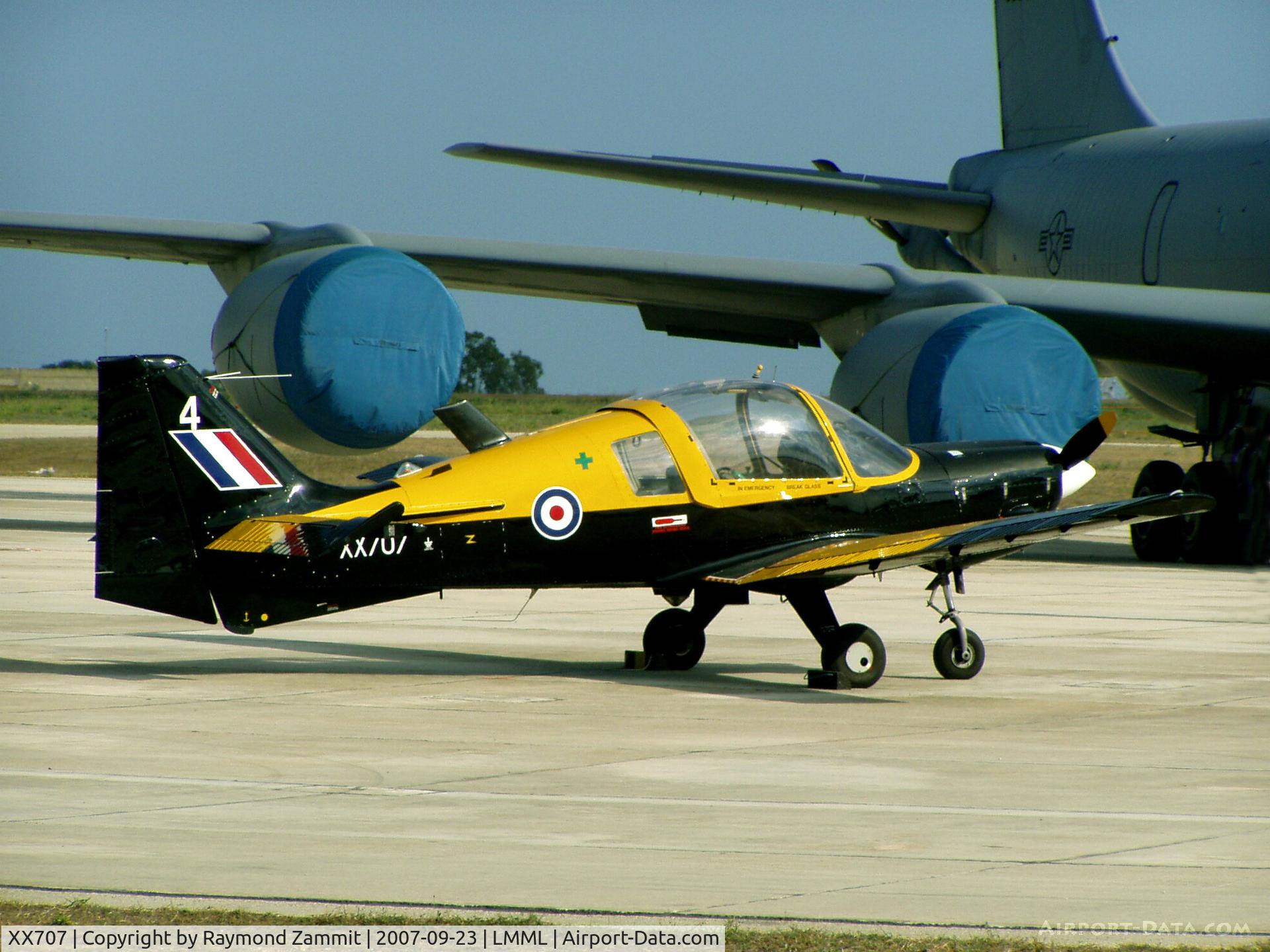 XX707, 1975 Scottish Aviation Bulldog T.1 C/N BH120/356, Scottish Aviation Bulldog T.1 XX707 Royal Air Force