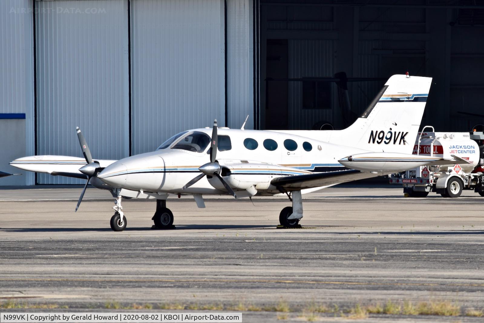 N99VK, 1969 Cessna 421A Golden Eagle Golden Eagle C/N 421A0091, Parked on north GA ramp.