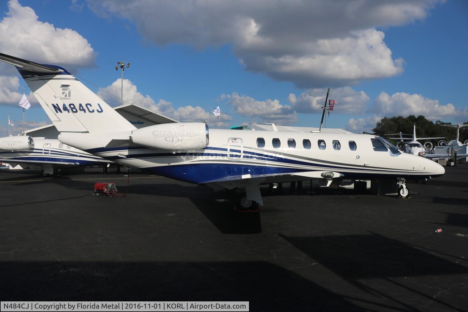 N484CJ, 2016 Cessna 525B CitationJet CJ3+ C/N 525B-0484, NBAA 2016