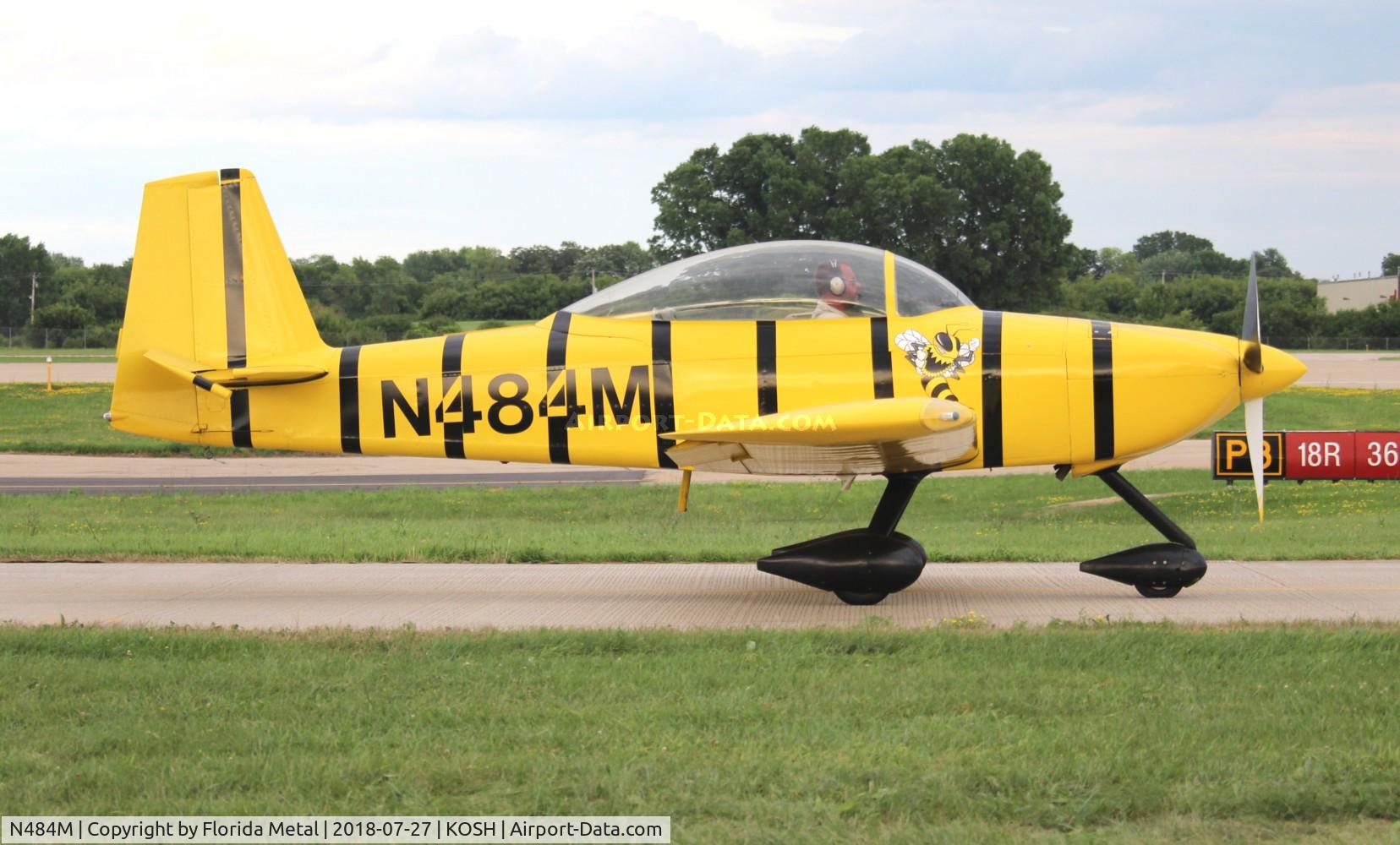 N484M, 2009 Van's RV-8A C/N 82643, OSH 2018