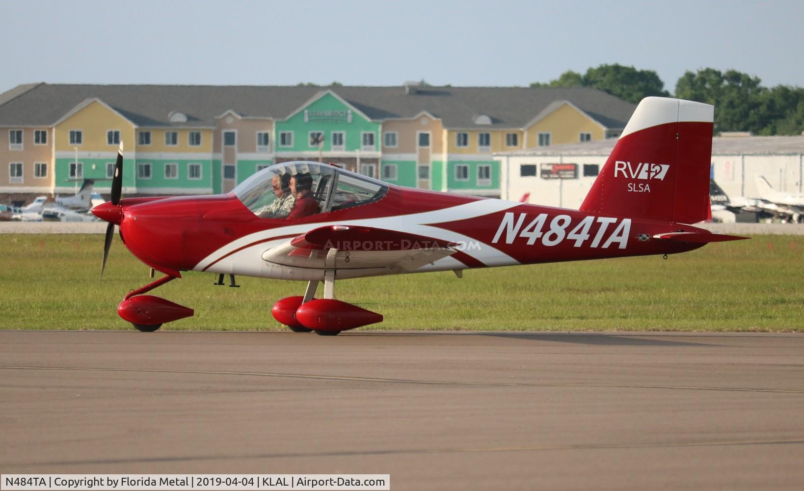 N484TA, 2016 Vans RV-12 C/N 12068, SNF 2019