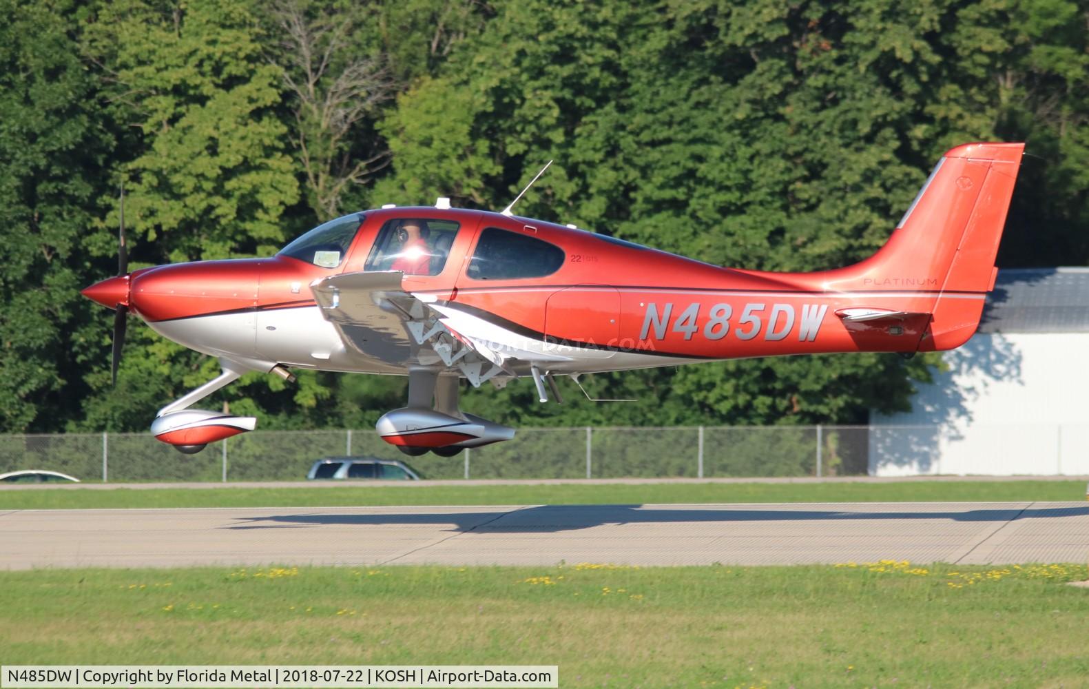 N485DW, 2017 Cirrus SR22 C/N 4473, OSH 2018