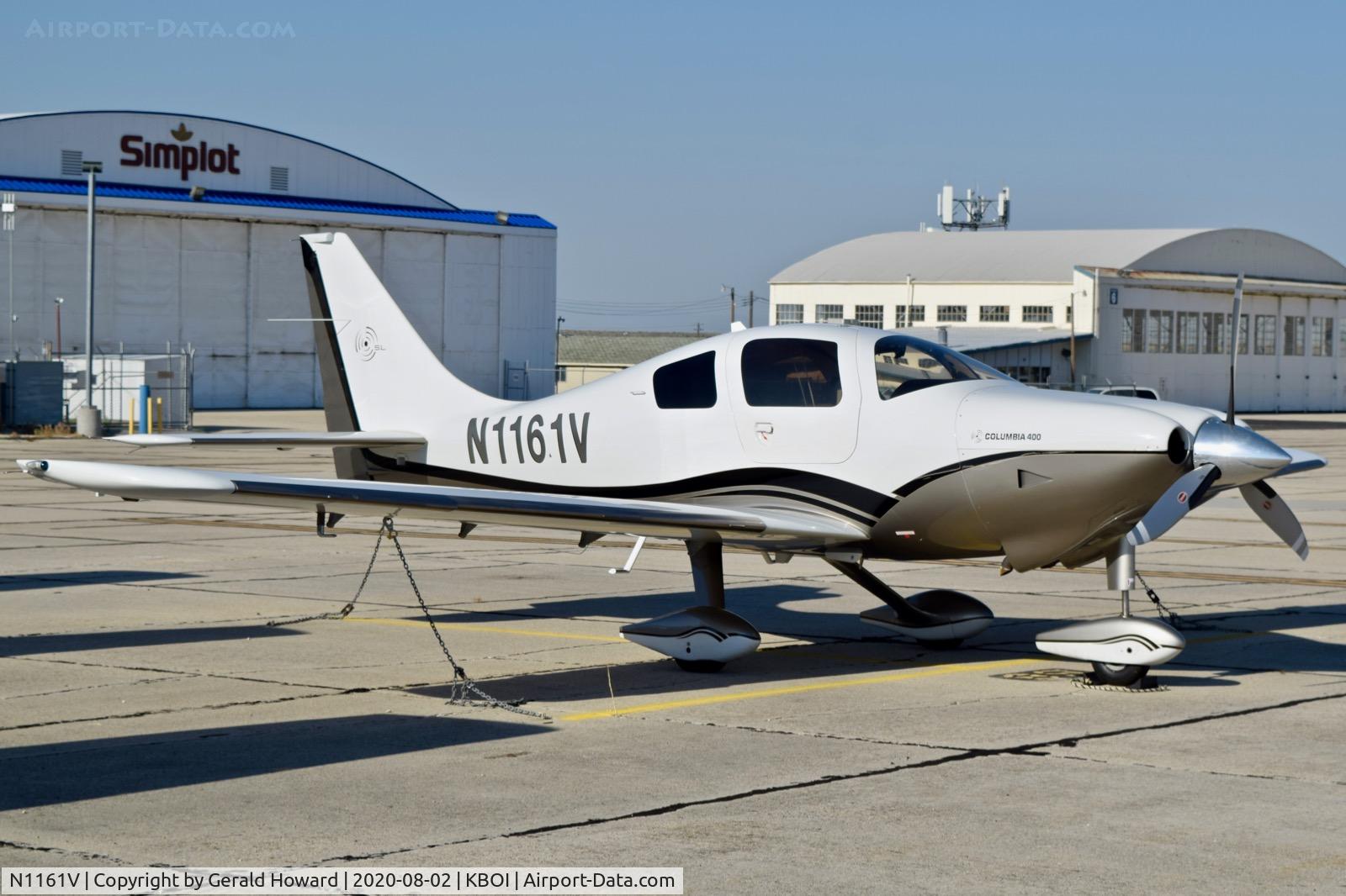 N1161V, Columbia Aircraft Mfg LC41-550FG C/N 41749, Parked on south GA ramp.