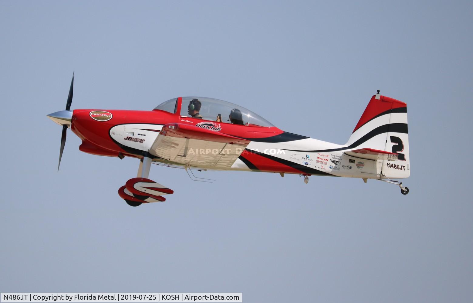 N486JT, Vans RV-8 C/N 82689, OSH 2019