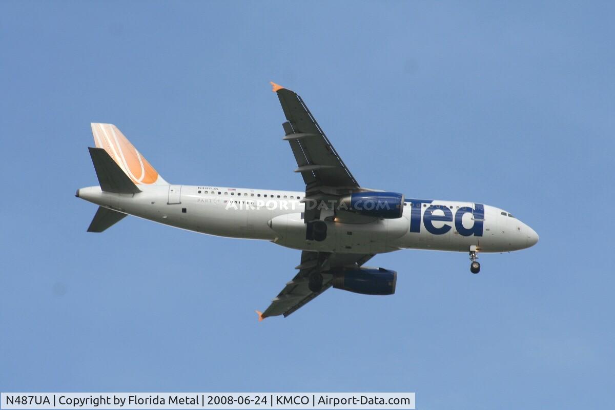 N487UA, 2002 Airbus A320-232 C/N 1669, MCO 2008