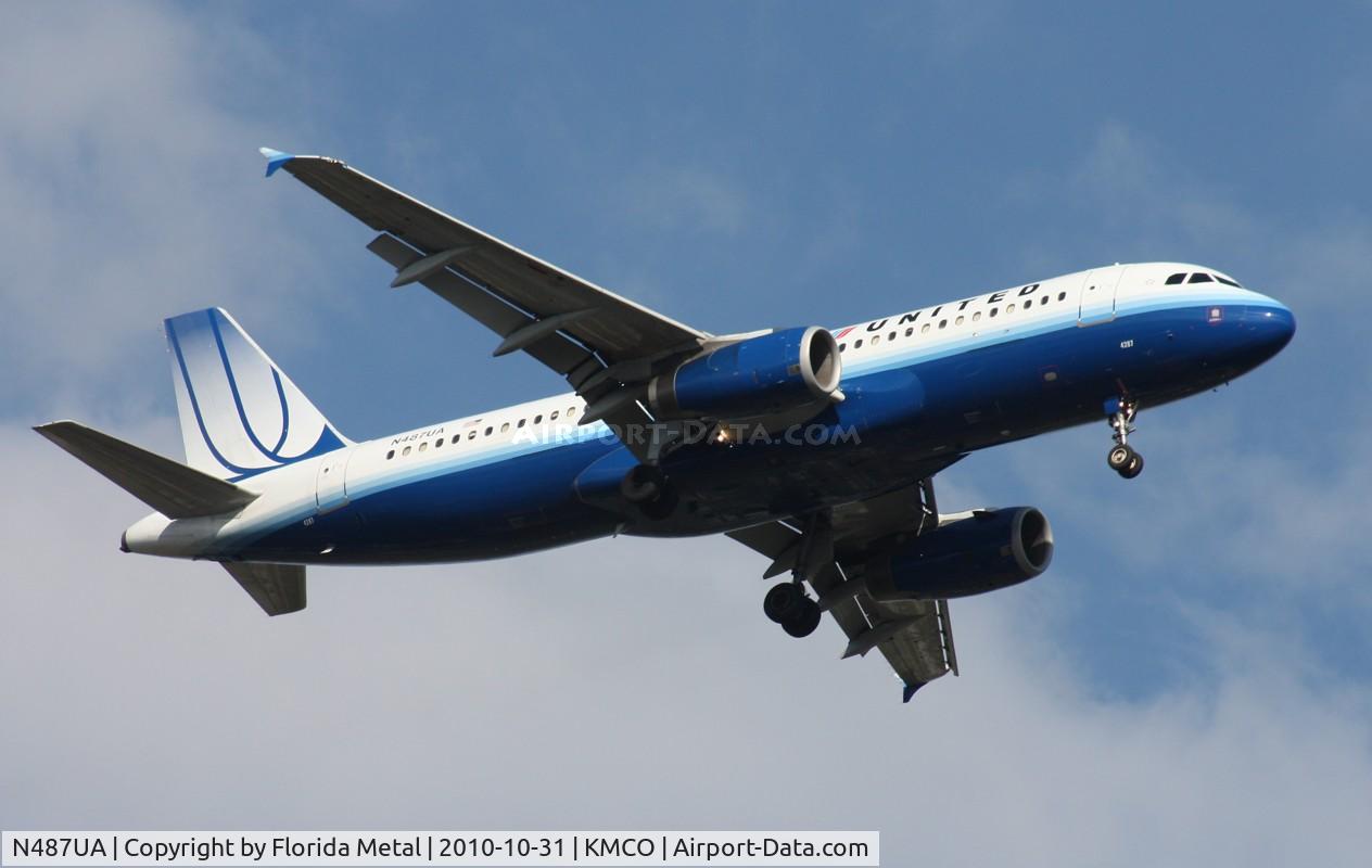 N487UA, 2002 Airbus A320-232 C/N 1669, MCO 2010