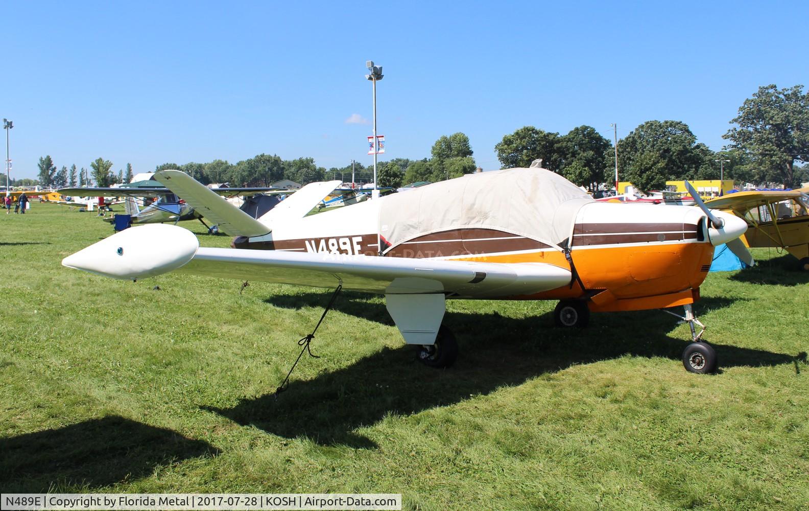 N489E, 1948 Beech A35 Bonanza Bonanza C/N D-1509, OSH 2017