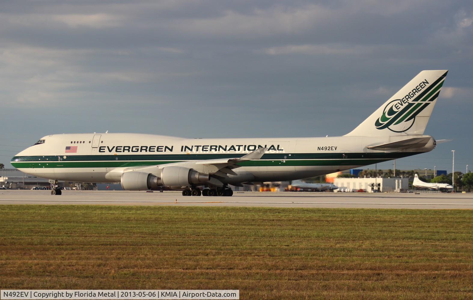 N492EV, 1991 Boeing 747-446 C/N 25308, MIA 2013