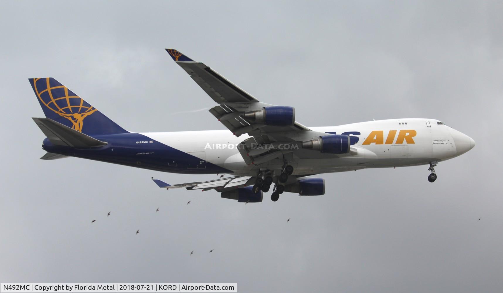 N492MC, 1998 Boeing 747-47UF C/N 29253, ORD 2018