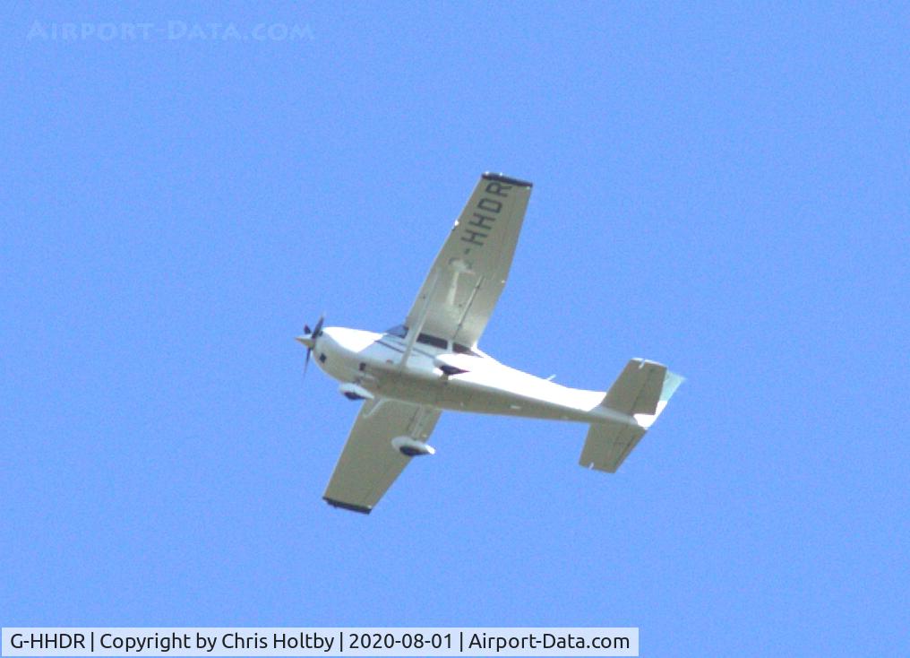 G-HHDR, 2008 Cessna 182T Skylane C/N 18282071, Over Potters Bar, Herts from North Weald
