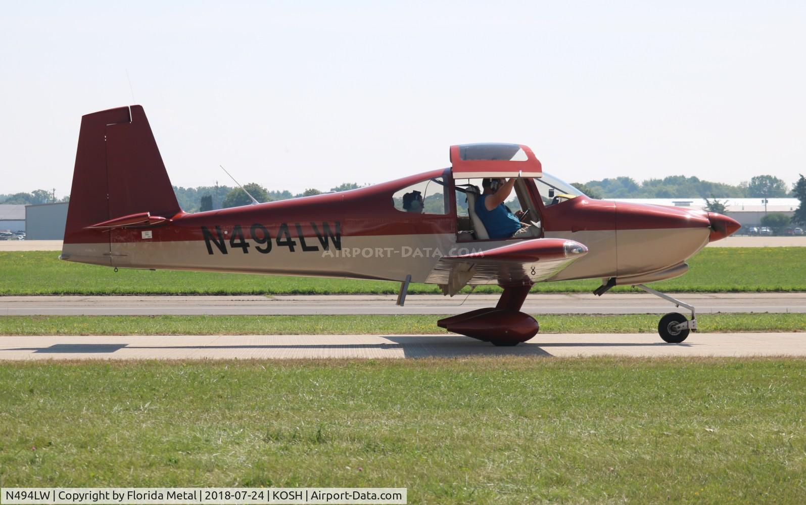 N494LW, Vans RV-10 C/N 40667, OSH 2018