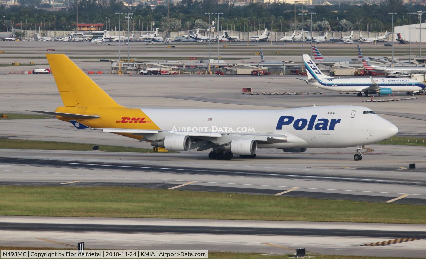 N498MC, 1999 Boeing 747-47UF C/N 29259, MIA 2018