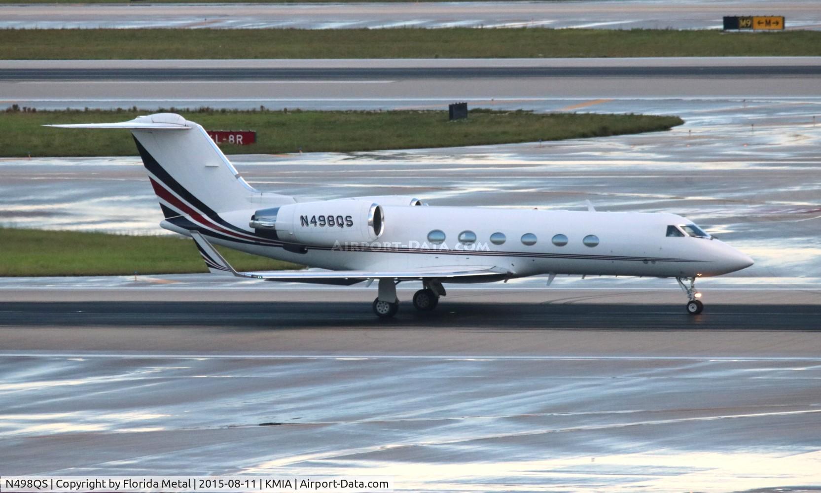 N498QS, 2000 Gulfstream Aerospace G-IV C/N 1398, MIA 2015