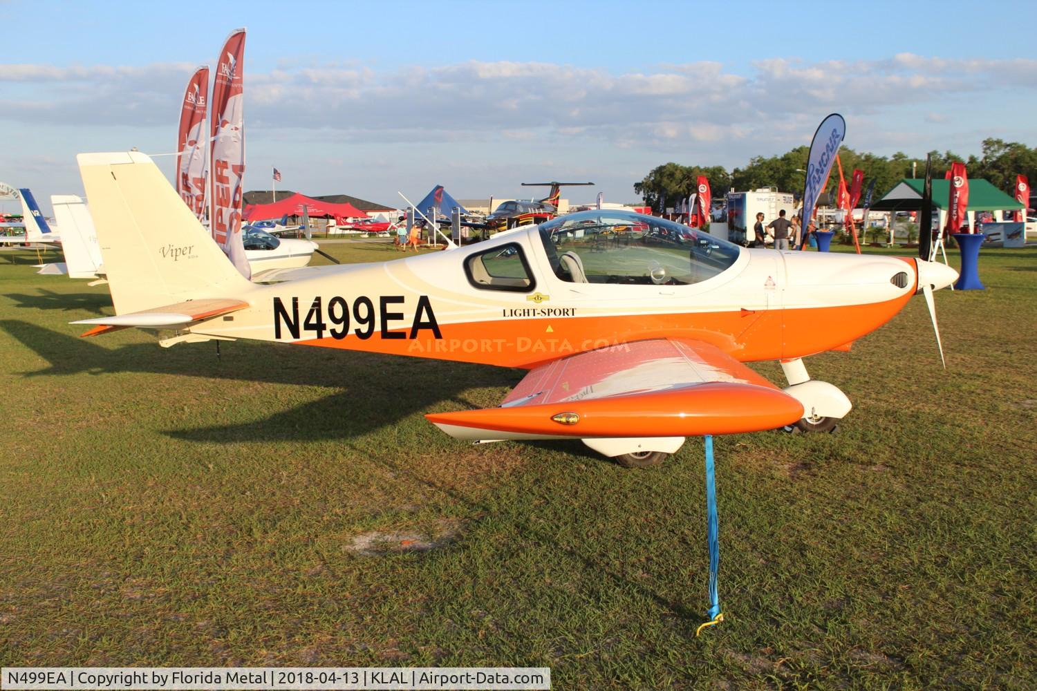 N499EA, 2017 Tomark Aero Viper SD-4 C/N 0099, SNF 2018