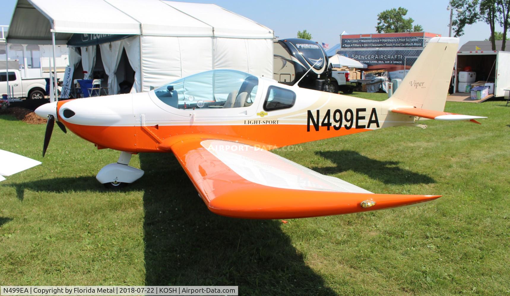 N499EA, 2017 Tomark Aero Viper SD-4 C/N 0099, OSH 2018