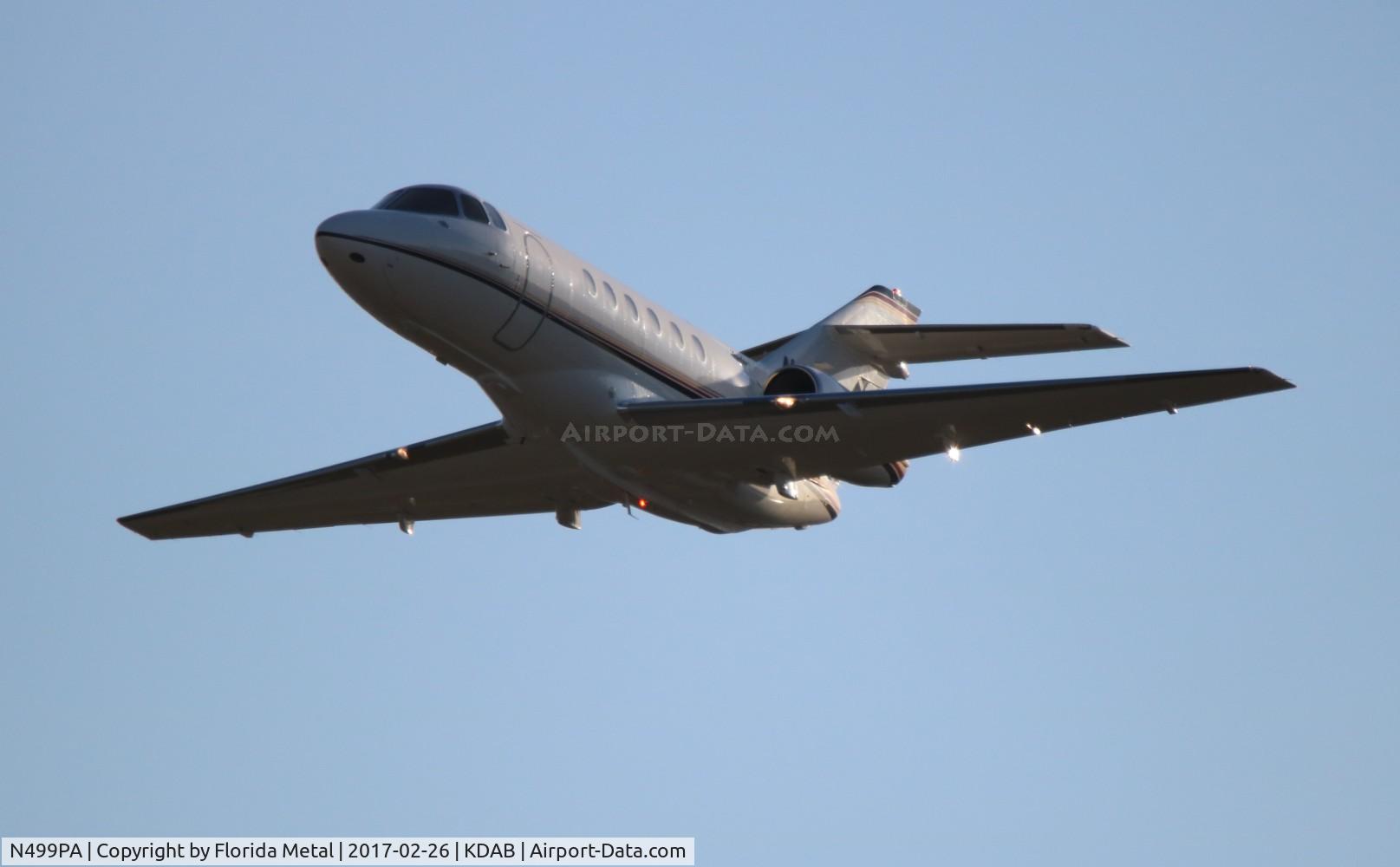 N499PA, 2005 Raytheon Hawker 800XP C/N 258739, DAB 2017
