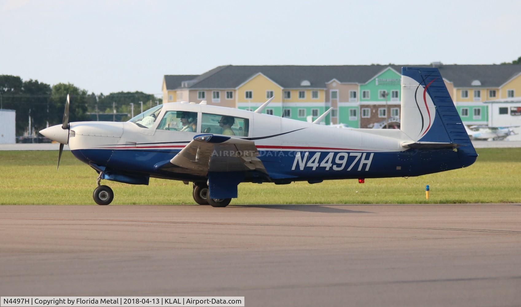 N4497H, 1978 Mooney M20J 201 C/N 24-0748, Mooney M20J