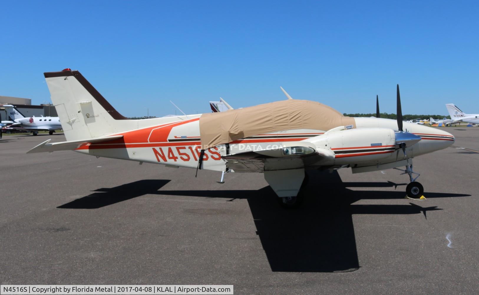 N4516S, 1975 Beech E-55 Baron C/N TE-1057, Baron 55