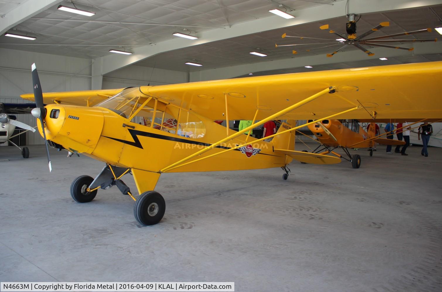 N4663M, Piper PA-11 Cub Special C/N 11-172, PA-11