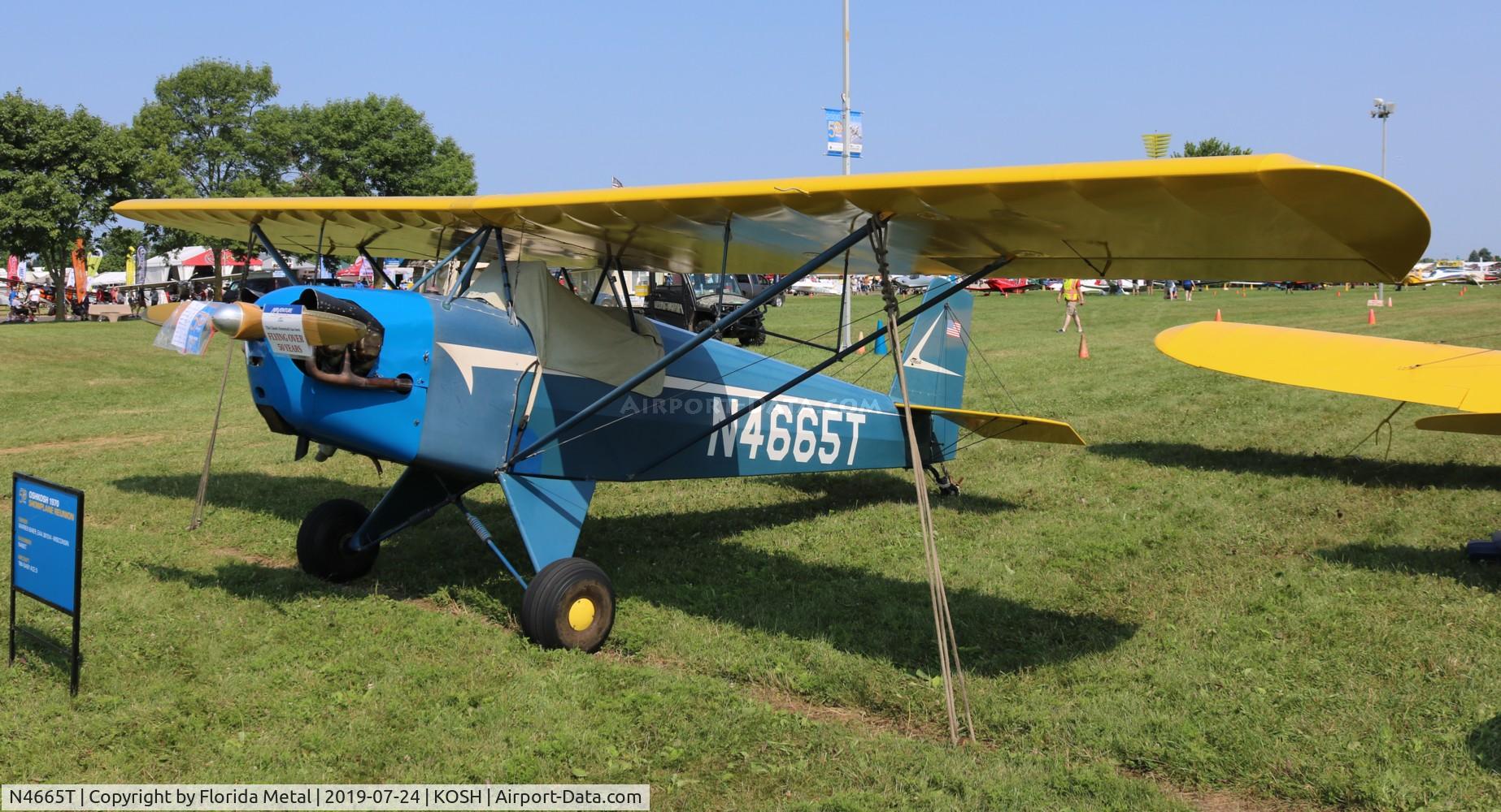 N4665T, 1964 Corben Baby Ace Model D C/N 311, Baby Ace