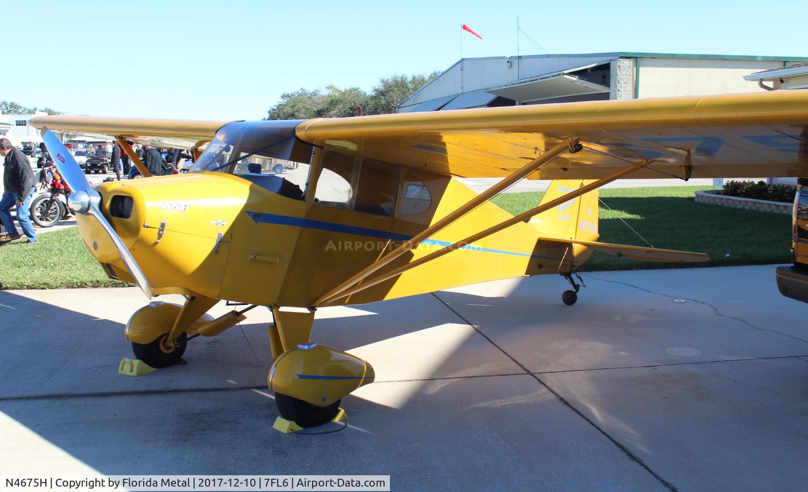 N4675H, 1948 Piper PA-17 Vagabond C/N 15-374, PA-17