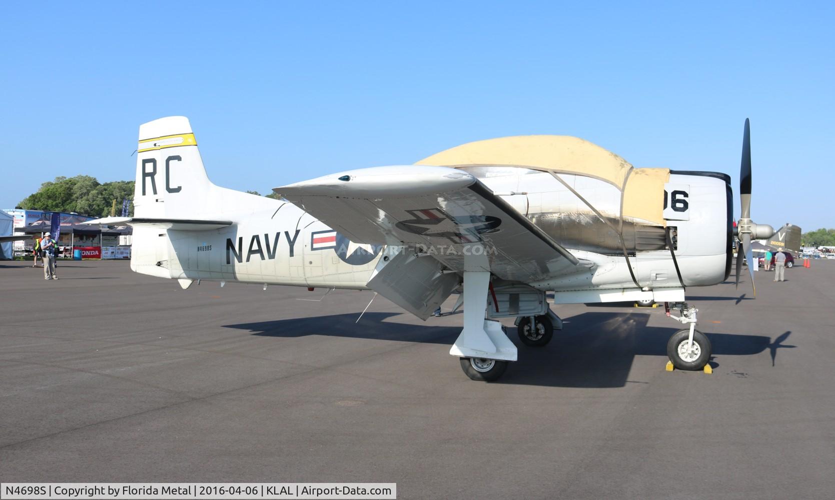 N4698S, North American T-28B Trojan C/N 200-69 (137706), T-28B
