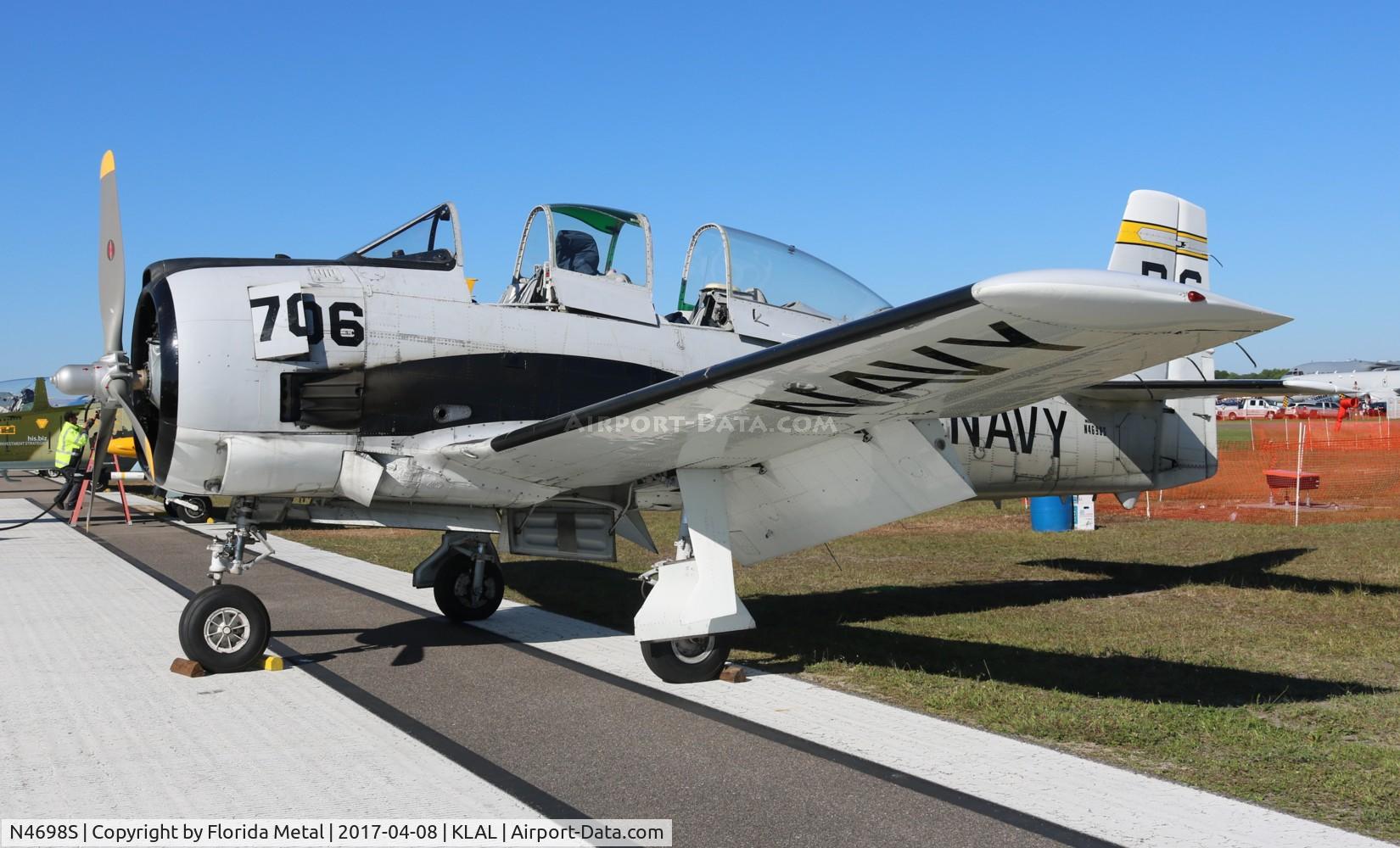 N4698S, North American T-28B Trojan C/N 200-69 (137706), T-28B