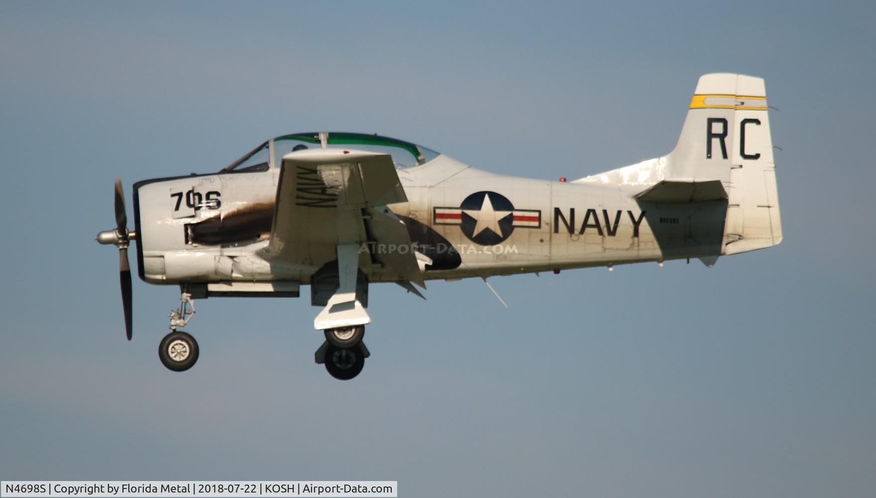 N4698S, North American T-28B Trojan C/N 200-69 (137706), T-28B