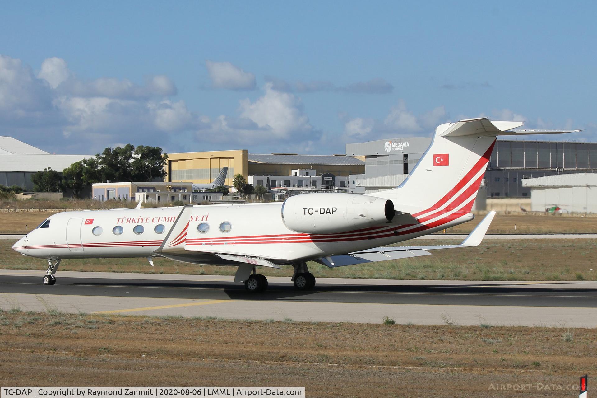 TC-DAP, 2008 Gulfstream Aerospace GV-SP (G550) C/N 5212, Gulfstream GV-SP TC-DAP Government of Turkey