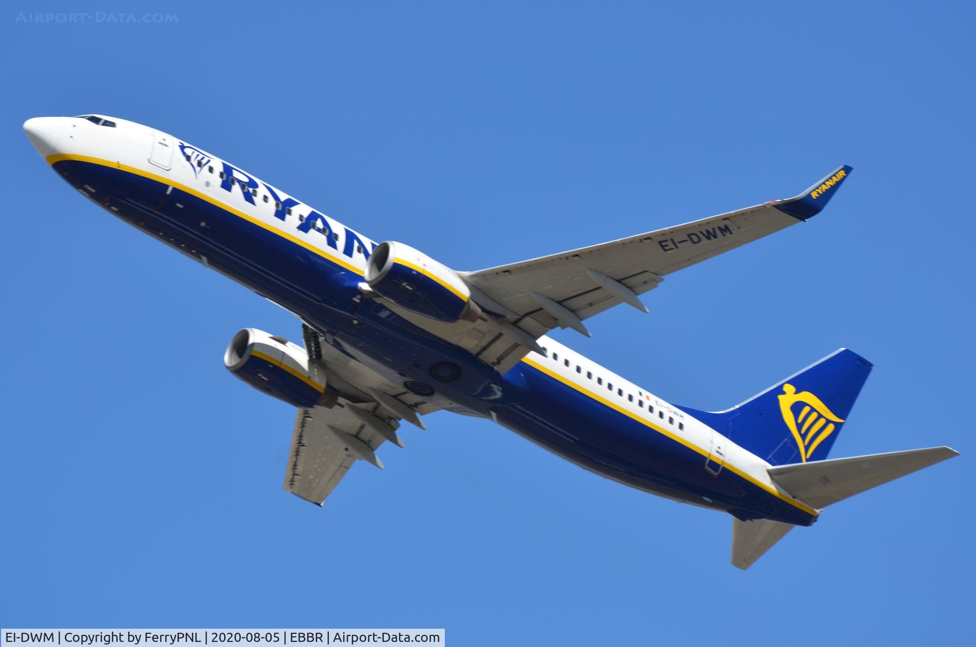 EI-DWM, 2007 Boeing 737-8AS C/N 36080, Ryanair B738
