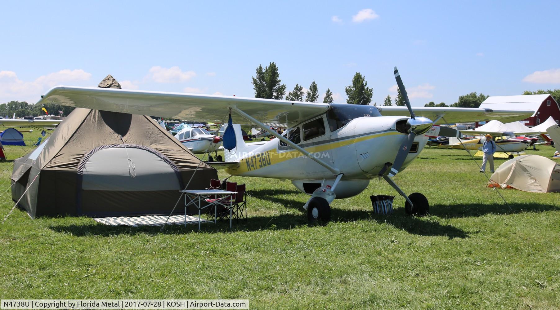 N4738U, 1964 Cessna 180G C/N 18051438, Cessna 180G