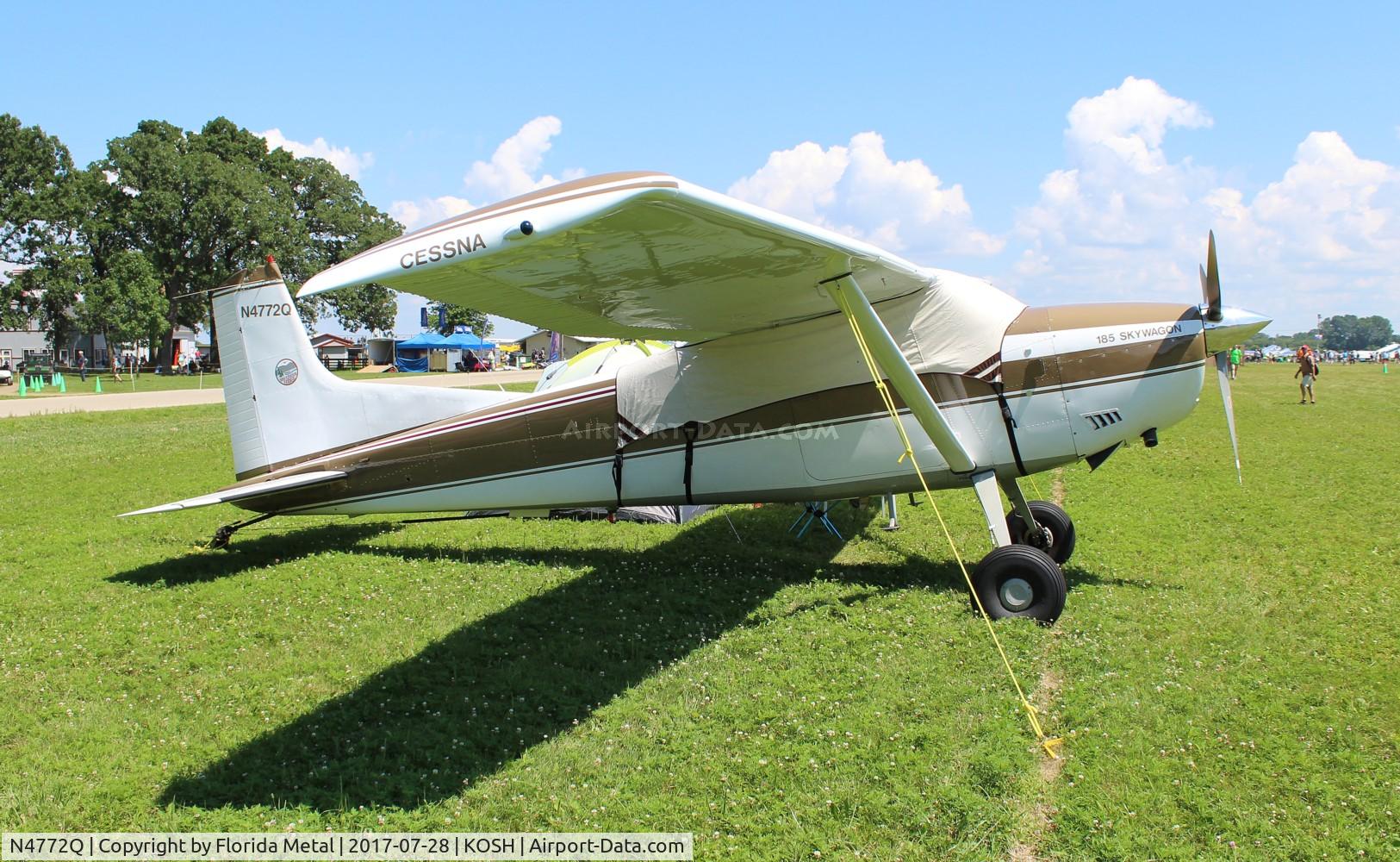 N4772Q, 1967 Cessna A185E Skywagon 185 C/N 185-1239, Cessna A185E
