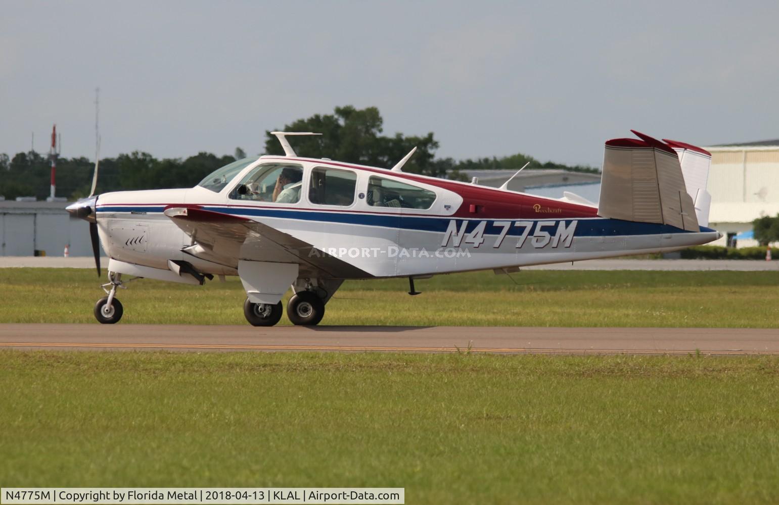 N4775M, 1978 Beech V35B Bonanza C/N D-10131, Bonanza 35
