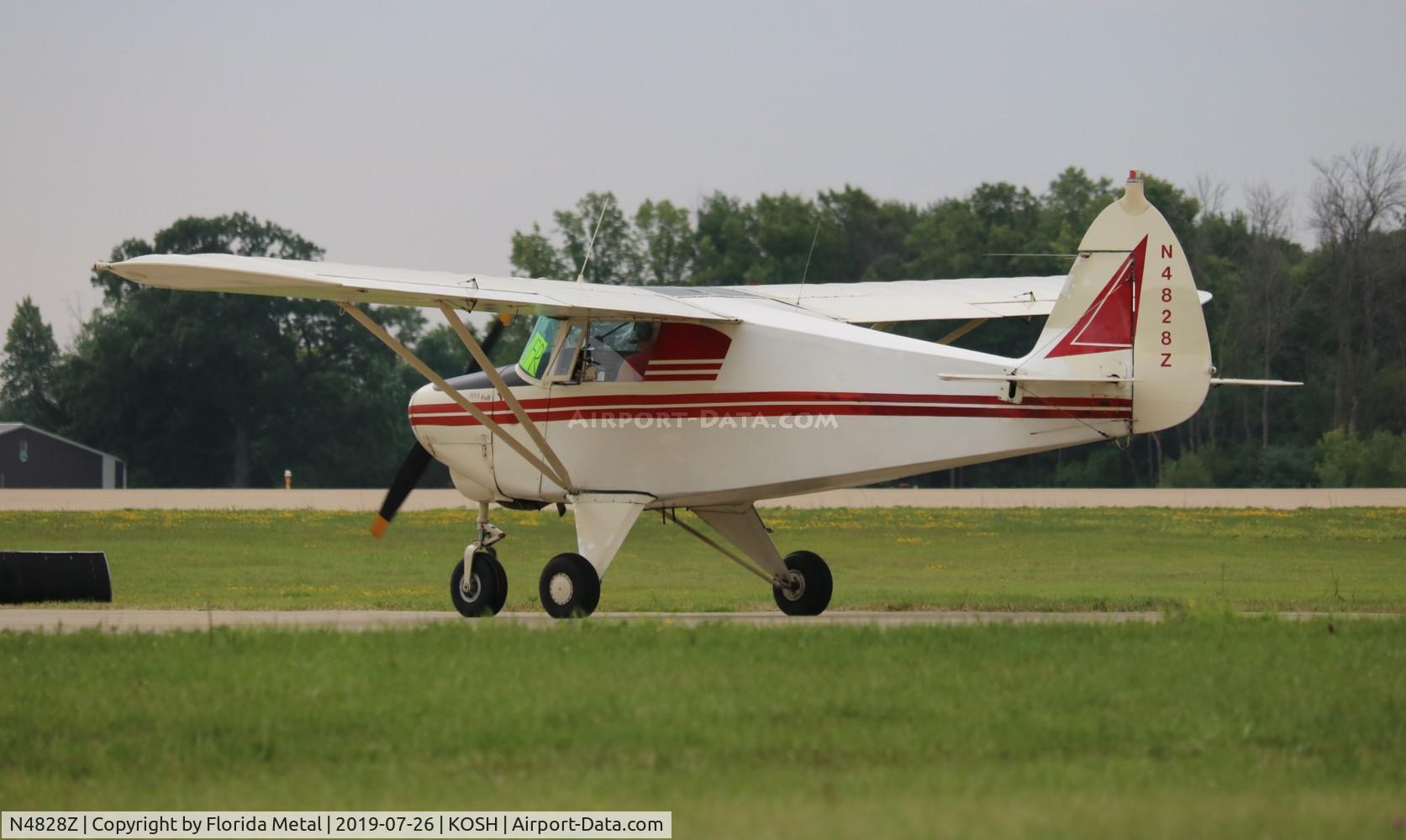 N4828Z, 1961 Piper PA-22-108 Colt C/N 22-8400, PA-22