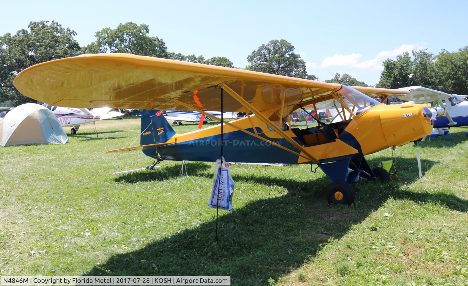 N4846M, 1947 Piper PA-11 Cub Special C/N 11-376, PA-11