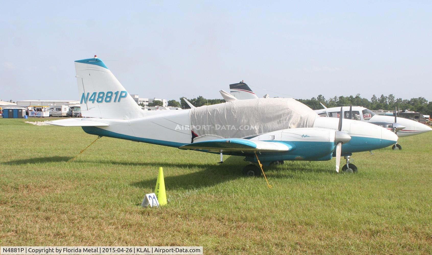 N4881P, 1961 Piper PA-23-250 Aztec C/N 27-462, PA-23