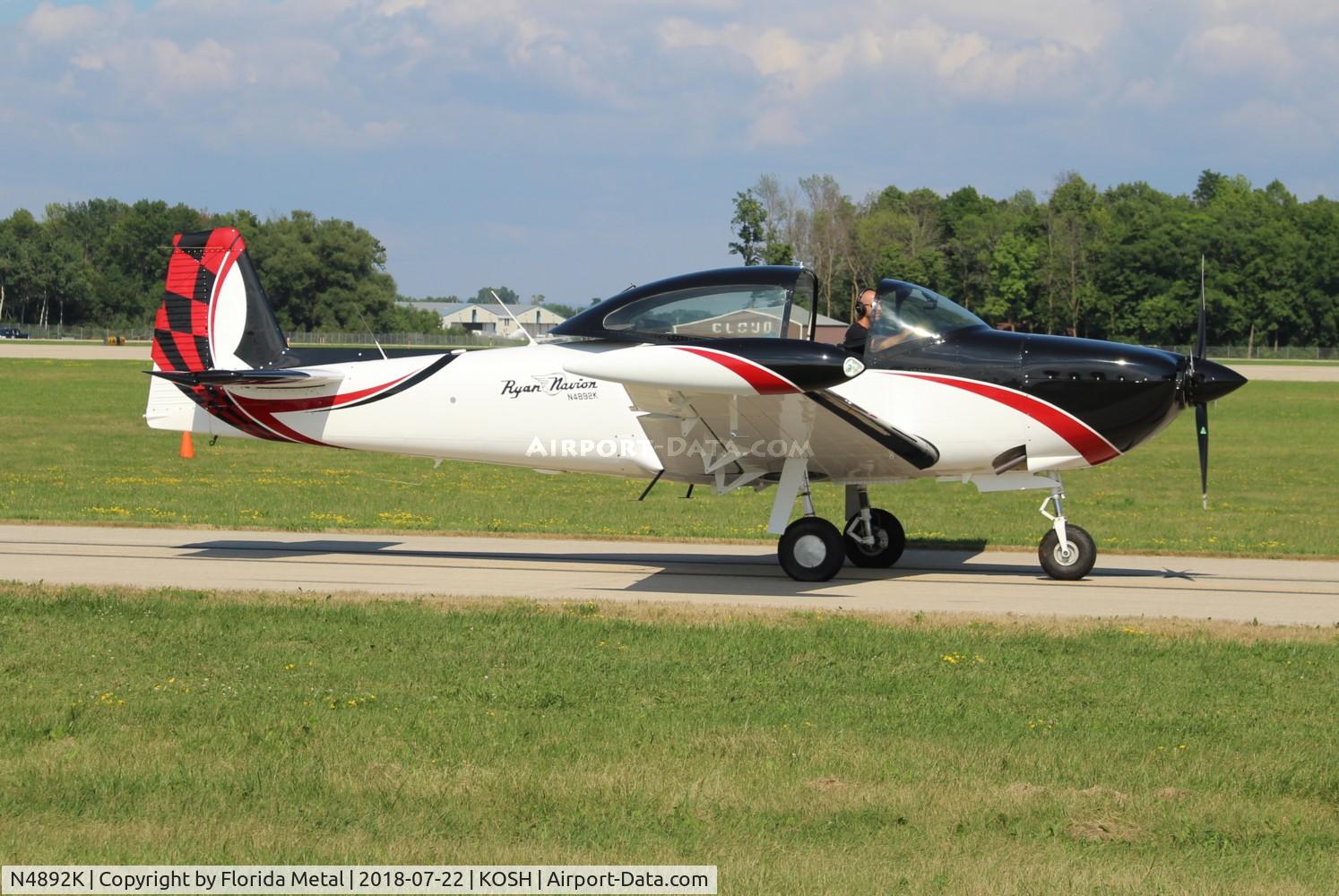 N4892K, 1949 Ryan Navion A C/N NAV-4-1892, Navion A
