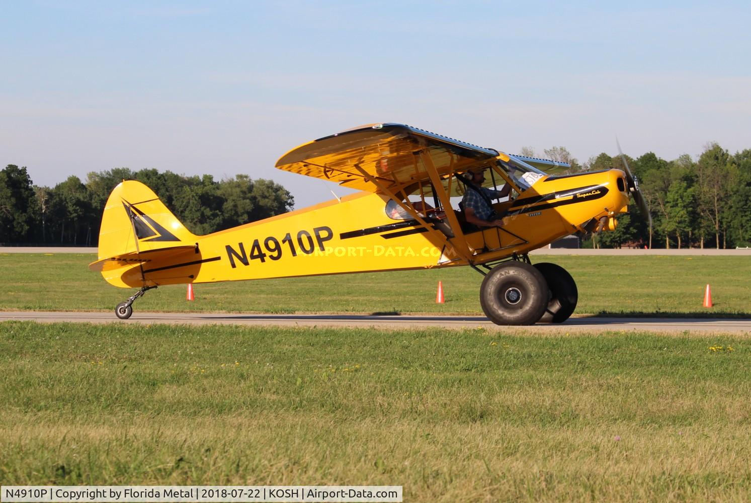 N4910P, 1962 Piper PA-18-150 Super Cub C/N 18-7832, PA-18