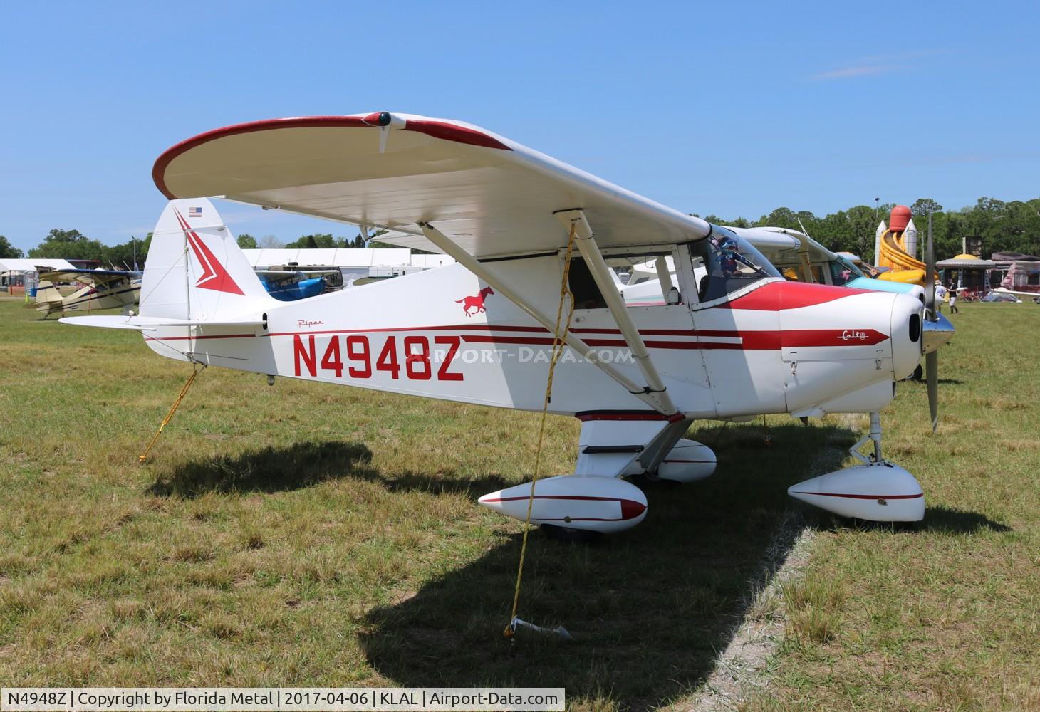 N4948Z, 1961 Piper PA-22-108 Colt C/N 22-8545, PA-22